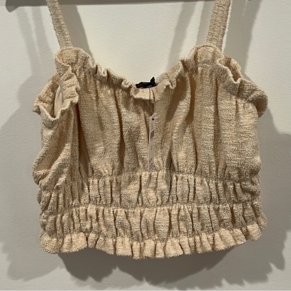 Anthropologie Cynthia Smocked tank top NWT - Picture 4 of 4